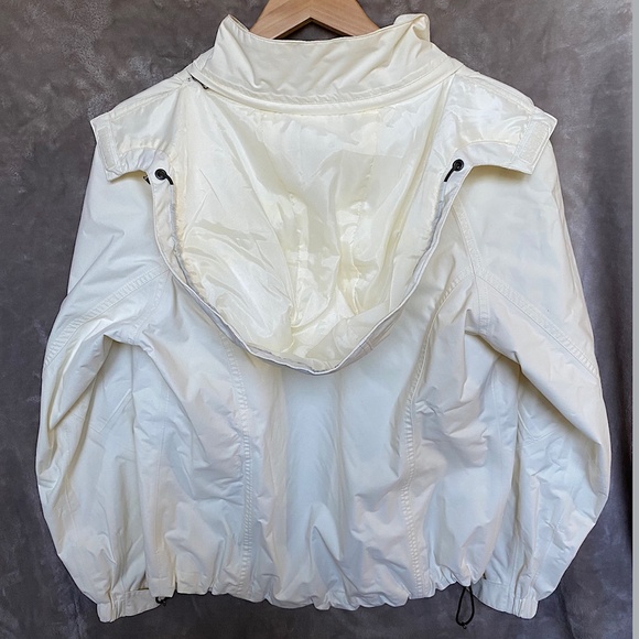 🎉NWOT EDDIE BAUER Rainfoil Packable Jacket, Size LG, Cream - Picture 7 of 12